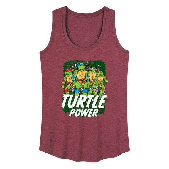 Teenage Mutant Ninja Turtles - Turtle Power - Women's Racerback Tank Top