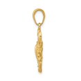 thumbnail image 2 of 14k Yellow Gold Scorpion Pendant Necklace for Men or Unisex, Scorpio Zodiac Symbol Jewelry with Bold Design Representing Strength, Protection, and Transformation, Solid Astrology Accessory, 2 of 5