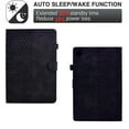 thumbnail image 5 of for Samsung Galaxy Tab A9+ 11.0" 2023 SM-X210 / SM-X215 / SM-X216B Folio Case, Premium PU Leather Auto Wake / Sleep Stand with Pen Slot and Card Slots Magnetic Lightweight Case Cover, Black, 5 of 6