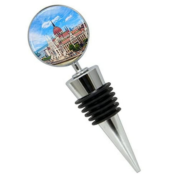 Budapest Wine Bottle Stopper In Gift Box, Perfect For House Warming Gift
