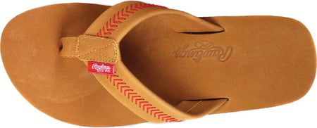 rawlings baseball flip flops