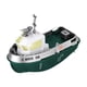 thumbnail image 2 of Mini barco RC, regalos de cumpleaños, minibarcos de juguete para bañera para niños, niñas y ríos Verde, 2 of 9