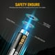 thumbnail image 3 of Pilas AAA recargables EBL AAA Solar, 600 mAh, 1,2 V, paquete de 20, 3 of 7