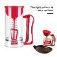 thumbnail image 3 of Bather Beater con dispensador Escala transparente Electric Pastry Mezcly DIY Cookie Chocolate Cream Stirrer Gadgets Herramientas para hornear Regalos Scienceny HA011801-00B, 3 of 6