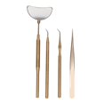 thumbnail image 1 of Juego de herramientas de extensión de pestañas, 4 pinzas de extensión de pestañas, juego de espejo, herramienta de pestañas diseñada por expertos, 1 of 12