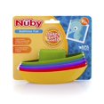thumbnail image 2 of Nuby 5-Pack Empilant Bateaux de Bain, 2 of 2