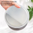 thumbnail image 3 of Self Cooking Electric Lunch Box, 250W Plug in Heated 2L Mini Rice Cooker 2 Layers 4 Stainless Steel Steamer Food Insulation Lunchbox with Measuring Cup for Office School (US Plug 110V), 3 of 5