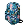 thumbnail image 4 of Lilo & Stitch 16" Backpack All-Over Print Flowers Pineapples w/ Front Pocket, 4 of 4