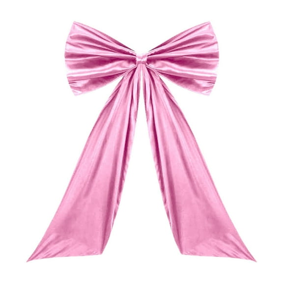 TISHITA Large Bow Decor Backdrop Large Giant Ribbon Tie for Party Christmas Birthday Pink