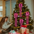 thumbnail image 2 of Christmas Tree Decorations 12Pcs Velvet Bow 40X60cm Tree Pendant, 2 of 3