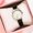 Black, variant on Uinagy Womens Cat Shape White Quartz Watch