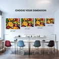 thumbnail image 6 of Kitchen Canvas Wall Art Fruit and Vegetable Ingredients Picture Dining Room Canvas Painting for Home Wall Decor, Vegetable Framed Artwork for Kitchen Restaurant Decoration Ready to Hang (12"Hx18"W), 6 of 6