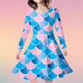 thumbnail image 2 of Robe pour Enfants, Mode à Paillettes, Robe Slim, Tenue de Jeu, Tenue de Fête, Robe pour Tout-Petits Bleu Clair 8 Ans-9 Ans, 2 of 4