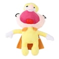 thumbnail image 2 of Figura De Pizza De Peluche Suave, Adorno Portátil De Color Brillante, Juego Encantador, Juguete De Peluche De Pizza, Abrazo Para Cumpleaños Para Niños, 2 of 7