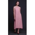 thumbnail image 3 of Bimba Robe Décontractée Florale Longue Dos Nu à Col Licou pour Femmes, Robe de Plage Imprimée - Moyen, 3 of 6