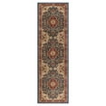 thumbnail image 6 of Tayse Sensation Area Rug 4780 RED Traditional Red Medallion Leaves 5' 3" x 5' 3" Round, 6 of 11