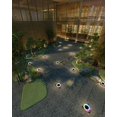 thumbnail image 5 of Luces subterráneas Luz subterránea solar, decoración de jardín de plástico impermeable al aire libre, luz subterránea de paisaje de césped, luz subterránea de tubo largo de platillo volador colorido oso de fresa Electrónica, 5 of 5