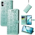 thumbnail image 1 of Funda Cartera FOXDOCK para Samsung Galaxy A07 , Flip PU con Relieve de Gatos y Perros, Tarjetero y Soporte, 1 of 6