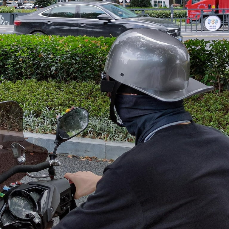 HOYUFEI Baseball Style Cap Motorcycle Helmets Matte Black Unisex