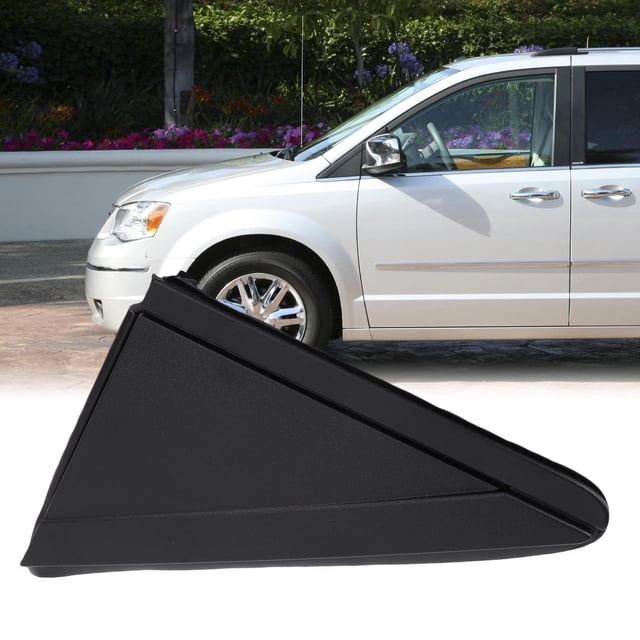 Stylish Look Mirror Trim Panel, Made From High Strength Plastic, Replacement for Grand Caravan 2008-2020, Town and Country 2008-2020, Easy Installation Without