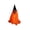A, variant on AZXY Halloween Decorations, Orange Light Up Ghost Figurine with Witch Hat, LED Glowing Fabric Ornament, Spooky Freestanding Decor for Indoor Outdoor Home Yard Party, Foldable Halloween Display Prop