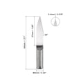 thumbnail image 2 of Uxcell Shank Tip Solid Carbide Wood Engraving Bit CNC Router Tool 45mm, 2 of 5
