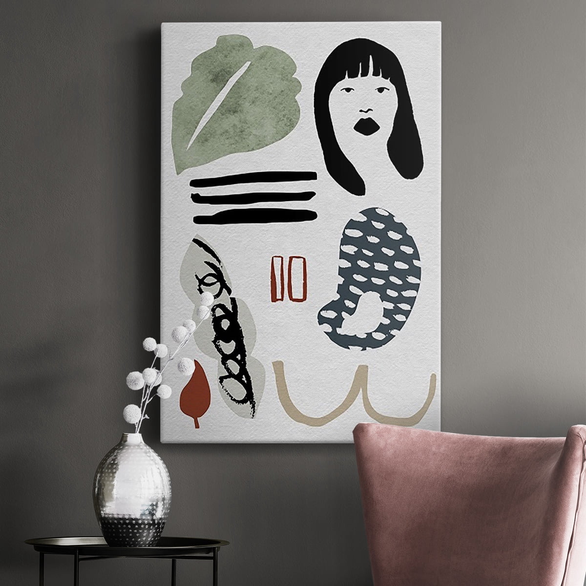 Collected Mindfulness II Premium Gallery Wrapped Canvas - Ready to Hang