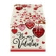 thumbnail image 2 of Valentine's Day Table Runner Super Soft Tablecloth For Catering Wedding Kitchen Party Holiday Picnic Home Decor 13x72 Inch Long Romantic Heart Art Texture, 2 of 6