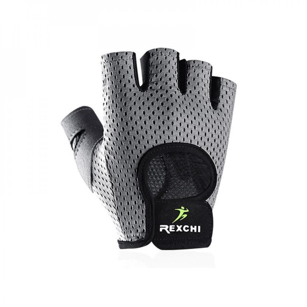 Professional Gym Fitness Gloves Power Weight Lifting Women Men Cross-fit REXCHI 