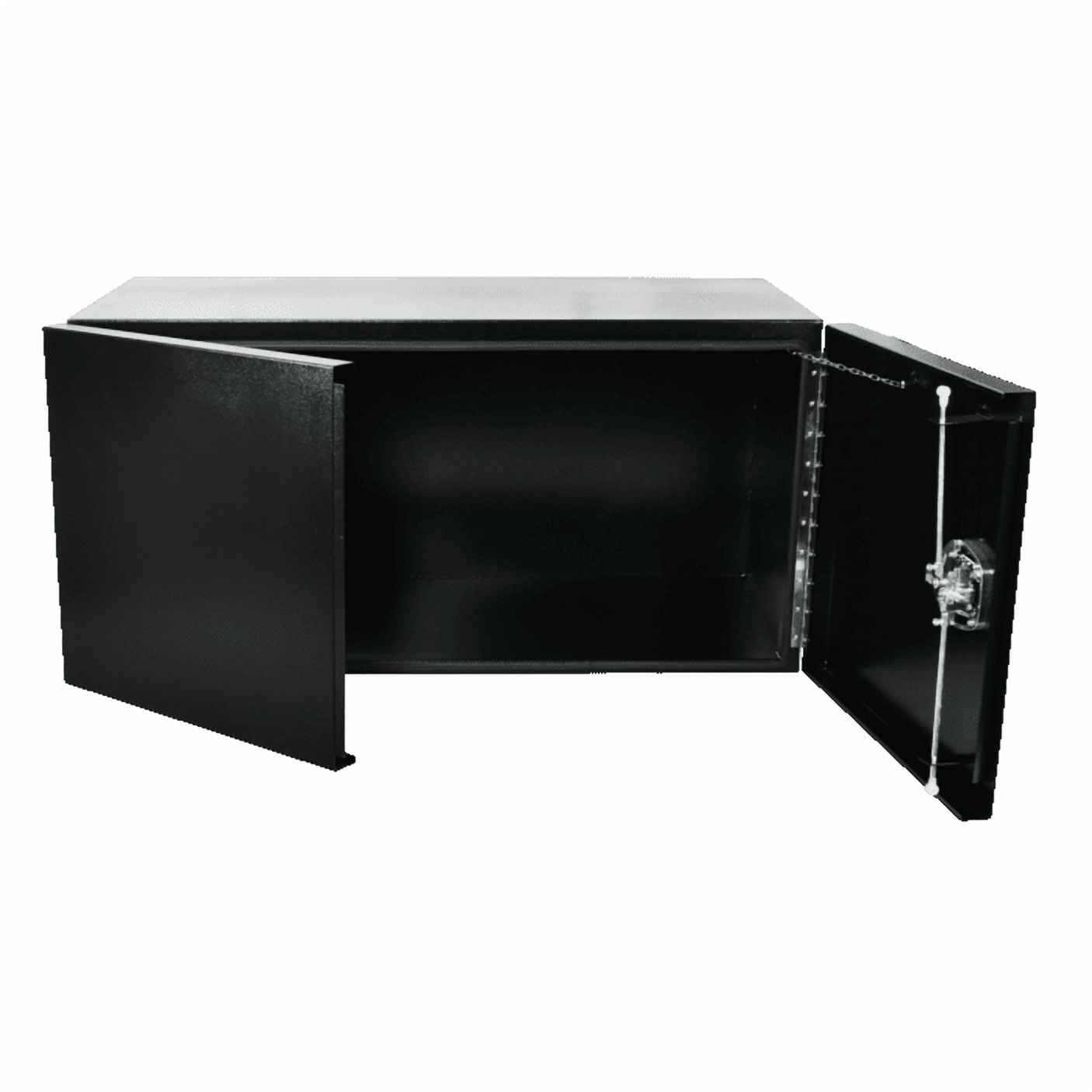 48''×24''×24" Steel Truck Bed Tool Box Underbody Storage w/ Barn Door+Key