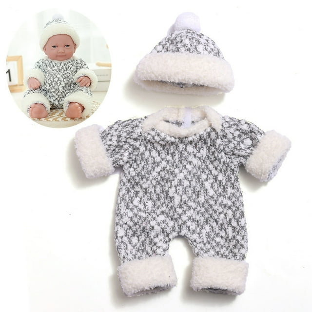 Ropa para muñeca renacida de 30 cm, ideal para muñecas de 12 pulgadas, juguetes de simulación, rompecabezas y casa de juegos.