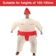 thumbnail image 2 of Traje inflable de sumo japonés para niños y adultos, traje inflable de dibujos animados, ropa de lucha de sumo multicolor, 2 of 5