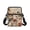 Bird Rose Floral Art Theme, variant on FUIALDOLG in Crossbody Shoulder Bag Stretch Polyester Crossbody Purse for Girls, Lightweight Portable Crossbody Bag