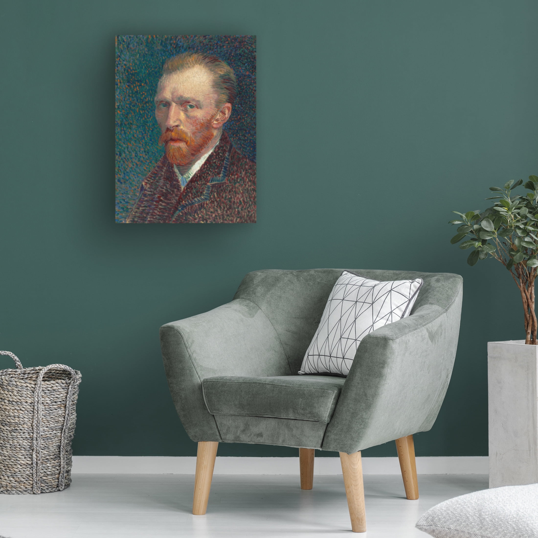 Trademark Fine Art Pictufy Self Portrait Canvas Wall Art