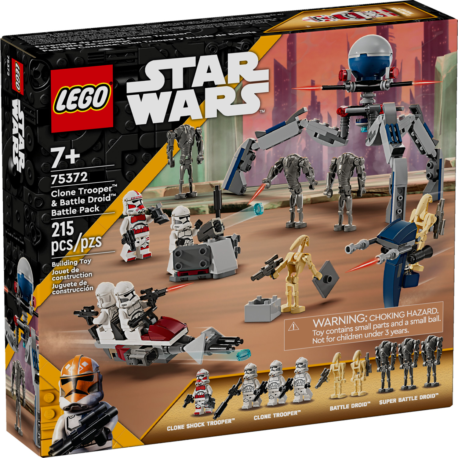 LEGO Star Wars Clone Trooper & Battle Droid Battle Pack, 215 Pieces photo 2