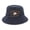 Navy, variant on Bucket Hat for Women Men Summer Trendy Cotton Sun Cap Outdoor Vacation Beach Fishing Caps with Embroidery Pattern Green