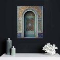 thumbnail image 4 of Nawypu  Sylvie Morocco Essaouira Door Framed Canvas Wall Art Beautiful Modern Art for Wall, 4 of 4
