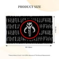 thumbnail image 5 of Mandalorian I Flag banner with Grommets Man cave Decor 3x5ft, 5 of 6
