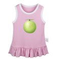 thumbnail image 1 of Fruit Melon Pattern Dresses For Baby, Newborn Babies Skirts, Infant Princess Dress, 0-24M Kids Graphic Clothes (Pink Sleeveless Dresses, 6-12 Months), 1 of 4