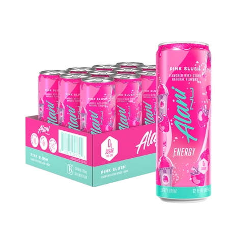 Alani Nu Pink Slush Sugar Free Energy Drink (Pack of 12)
