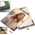 thumbnail image 3 of P&L Art Framed Canvas Wall Art - 20"x24" Elegant Soft Watercolor Jesus Portrait - Heartfelt Christian Faith Wall Decor for Home Faith Space Focal Point, 3 of 9