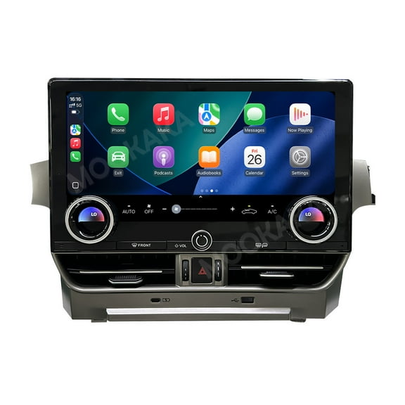 MOOKAKA 13.1" Smart Display Radio Audio Media Player for Lexus GX460 2008-2023 Universal Car Navigation GPS Upgrade Headunit Android Replacement HD Screen Carplay Accessories