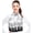 White, variant on Women's Lightweight Music Notes Theme Silk Feeling 13" x 60" Fashion Novelty Scarf