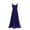 Navy Blue, variant on DPOIS Girls Chiffon Evening Formal Ball Gowns Princess Flower Girl Dress White 10