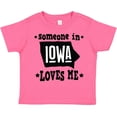 thumbnail image 3 of Inktastic Someone in Iowa Loves Me Souvenir Boys or Girls Toddler T-Shirt, 3 of 5