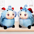 thumbnail image 5 of Ganyu Cocogoat Peluche Almohada YONGSHENG 11.8' Azul, 5 of 5