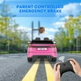 thumbnail image 6 of Ride on Cars for Kid 4-8, 12V Licensed Land Rover Ride Electric Car for Kids with Parent Remote Control, MP3 Player, Rocking, Pull Rod, 6 of 8