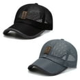 thumbnail image 2 of JSEMOY  Mesh Baseball Cap for Men and Women, Outdoor Sports Running Hat, 2-Piece, 2 of 7