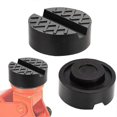 thumbnail image 5 of Jack Pad Universal Slotted Frame Rubber Jack Pad Block Car Motorbike Trolley Jack Workshop Tool Black, 5 of 5