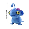 thumbnail image 2 of EASTIN Plush Toy Sea Monsters Figure Blue Lantern Fish Cartoon Doll Home Decor For Fan Collections, 2 of 9
